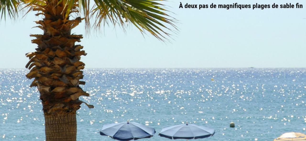 Hotel Sable Et Soleil - Port, Plage Et Jacuzzi Prive Fréjus Exteriér fotografie